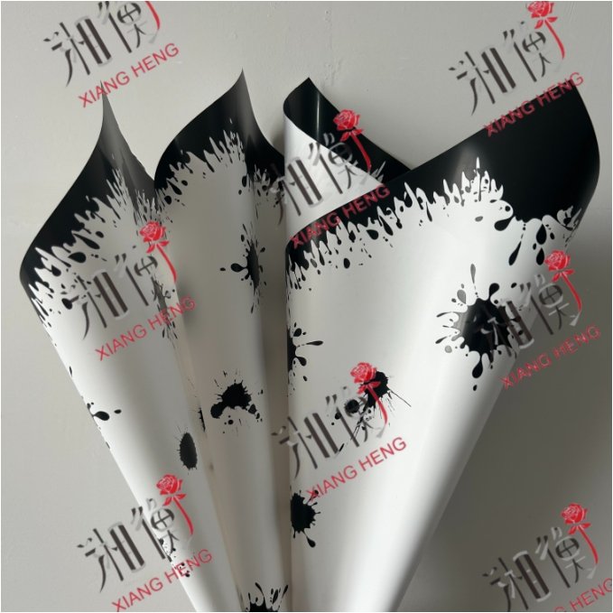 Halloween wrapping paper horror blood element flower wrapping paper waterproof packaging florist packaging wholesale