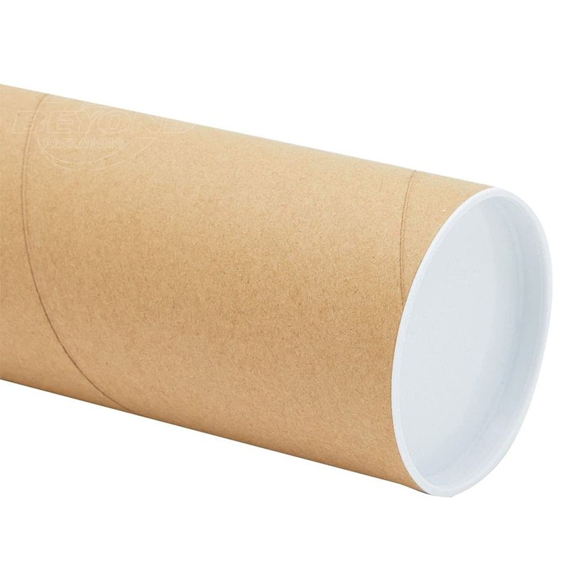Pretty And Sturdy Long Custom Logo Mailing Tube paper Tube Boxes Packing For Poster Art paper