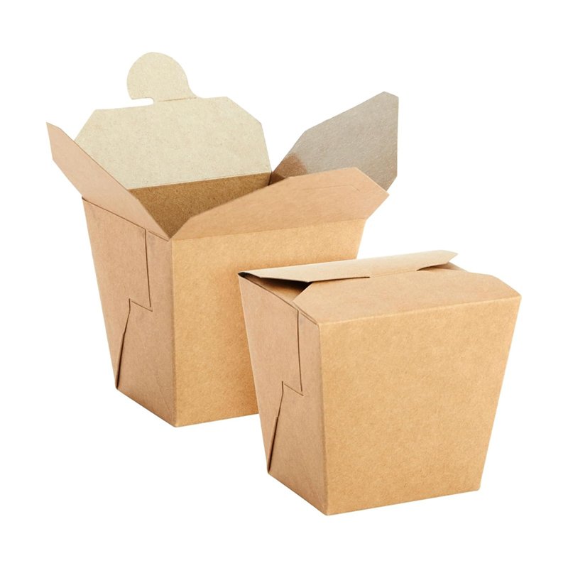Disposable Foam Fries Black White Food Takeaway Custom Logo Packaging Kraft Paper Lunch Burger Boxes For Meal