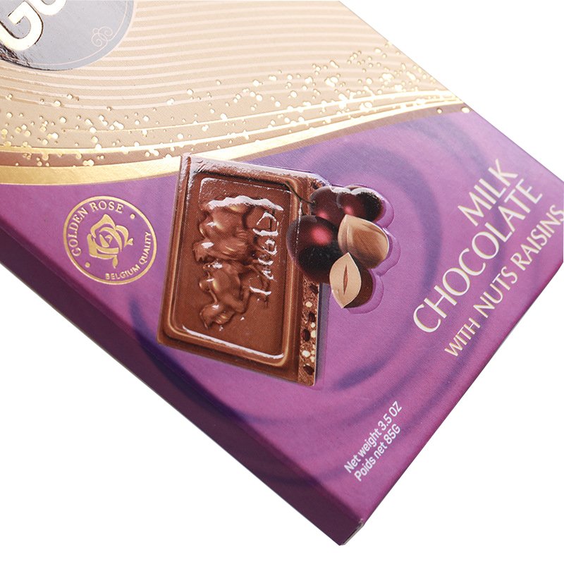 Custom chocolate packaging box luxury Latest Products eco-friendly paper chocolate bar boxes package