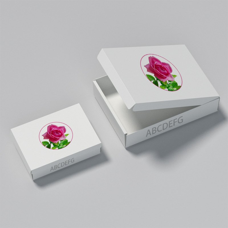 Custom Printed Corrugated Paper Rigid Gift Box Eco-Friendly UV Coating Recycled Materials Perfume Flower Cosmetic Candle Craft