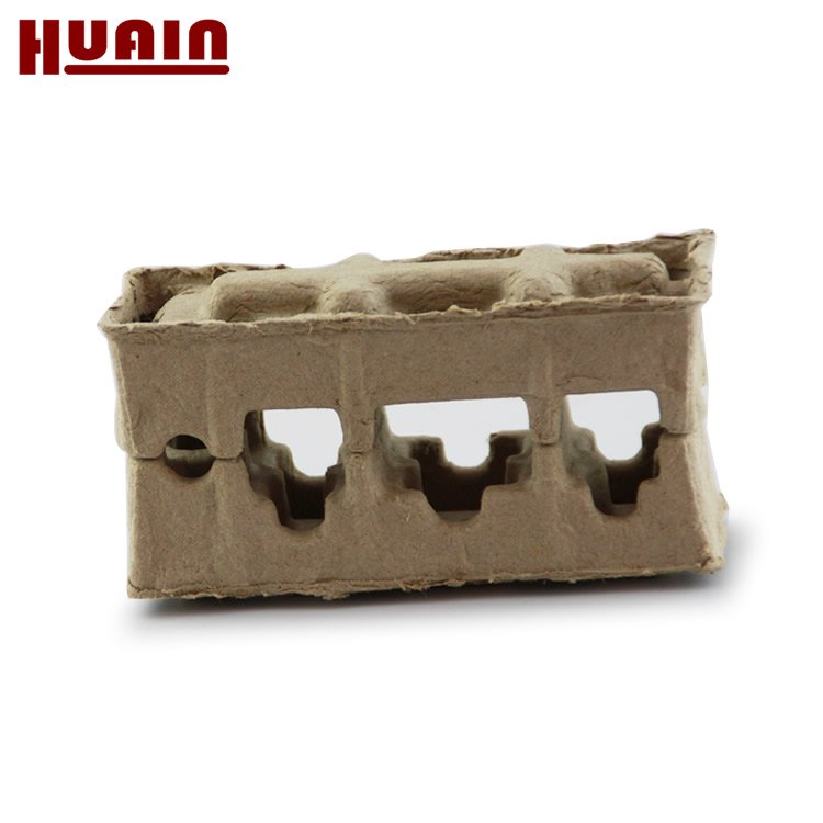 Wholesale Low Volume Molded Pulp Biodegradable Recyclable Molded Pulp Tray of Paper-Pulp Packaging Manufacturers