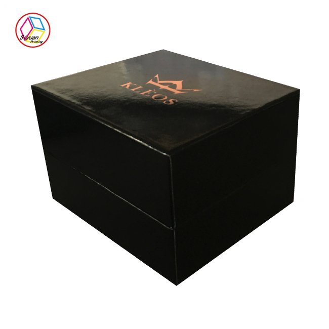 Custom luxury gift watch boxes for watch packaging