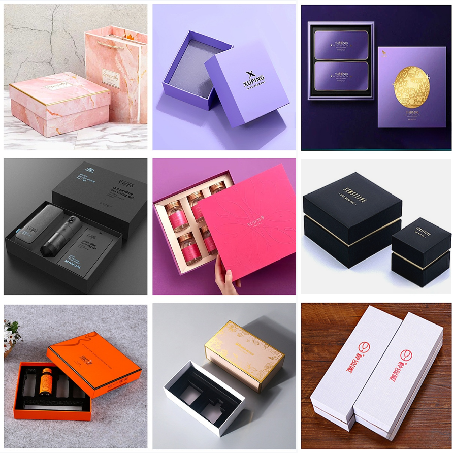 Custom Logo Luxury Cardboard Box For Jewelry,Electronic product,Wearable devices Packaging Box Gift Box With Foam