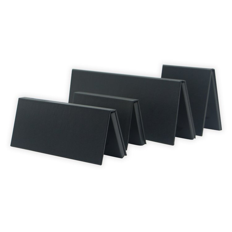 Factory price makeup palette private label eyeshadow magnetic Packaging boxes 2 colors