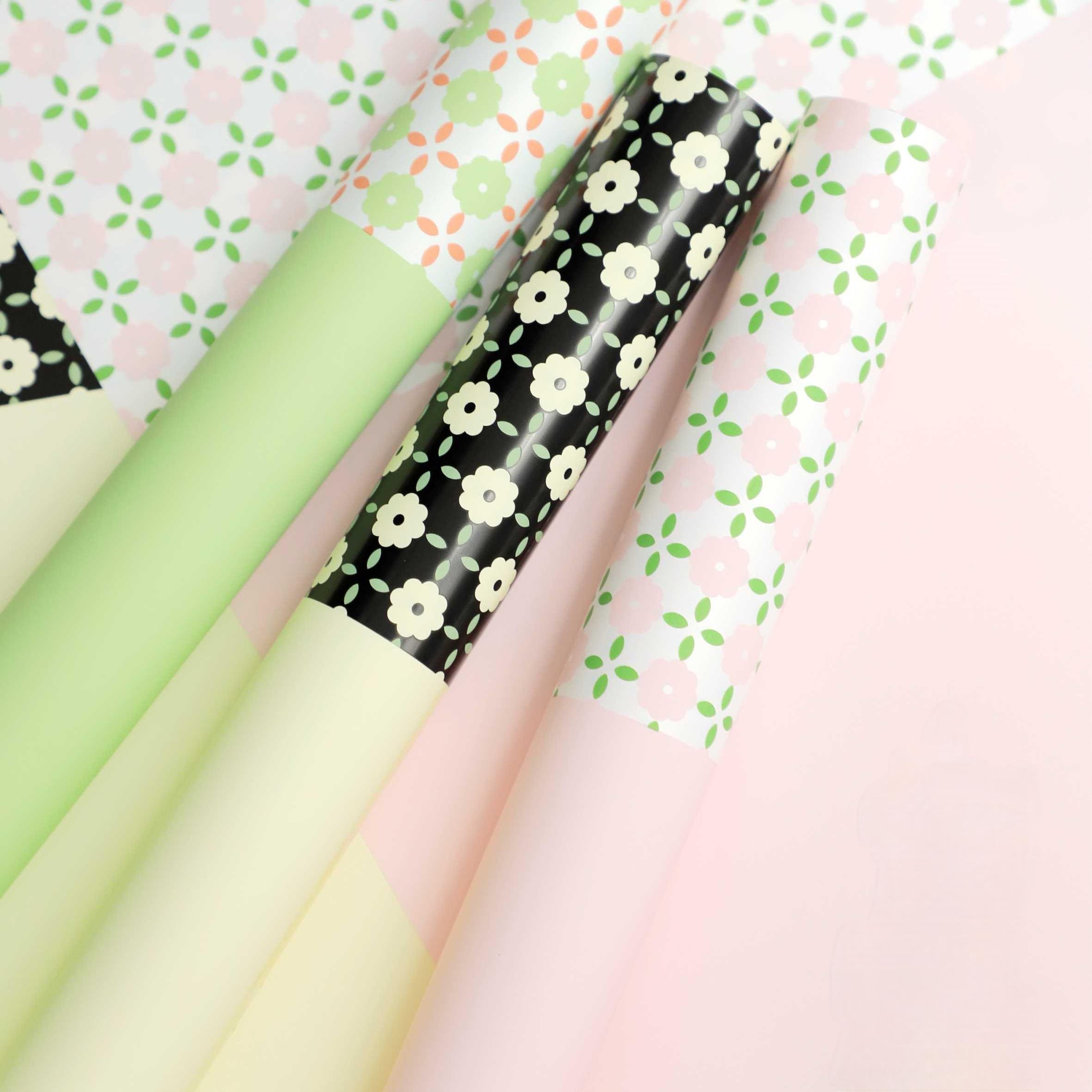 HAUBAN Flower wrapping paper floral wrapping paper waterproof florist bouquet wrap flower material waterproof wrapping paper