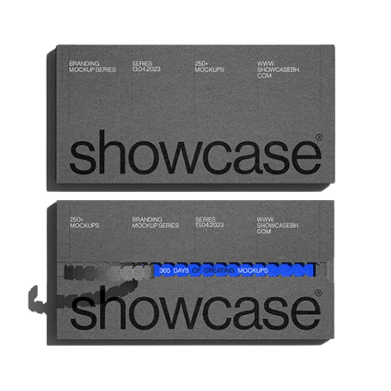 Recyclable Custom Logo Paper Business VIP Member Gift Card Paper Packaging Envelope Box With Tear Strip