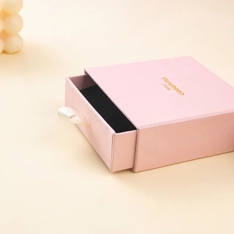 Custom Printed Jewelry silver pandora Packaging Cardboard Box And Microfiber Jewelry pouch and box
