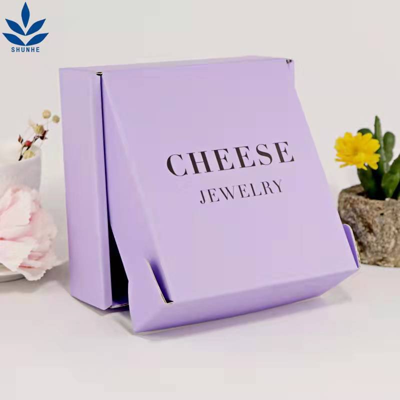 Cardboard packaging custom box logo shoes underwear box Kraft corrugated paper wholesale