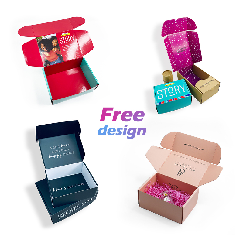 Luxury Gift extra large Shipping Box Design Logo Rectangle Large Cartons Mailer Box