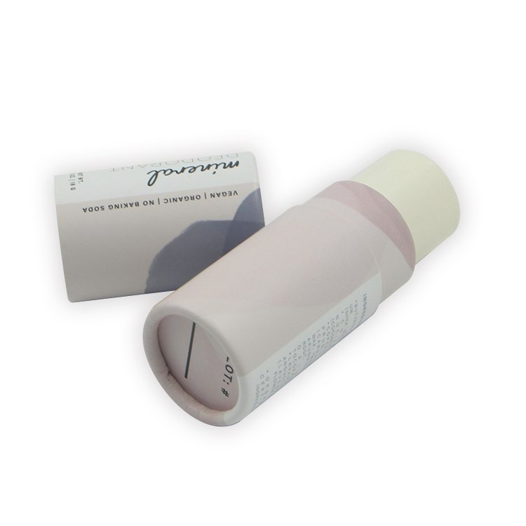 Wholesale luxury round print custom paper lipstick tube round packaging box