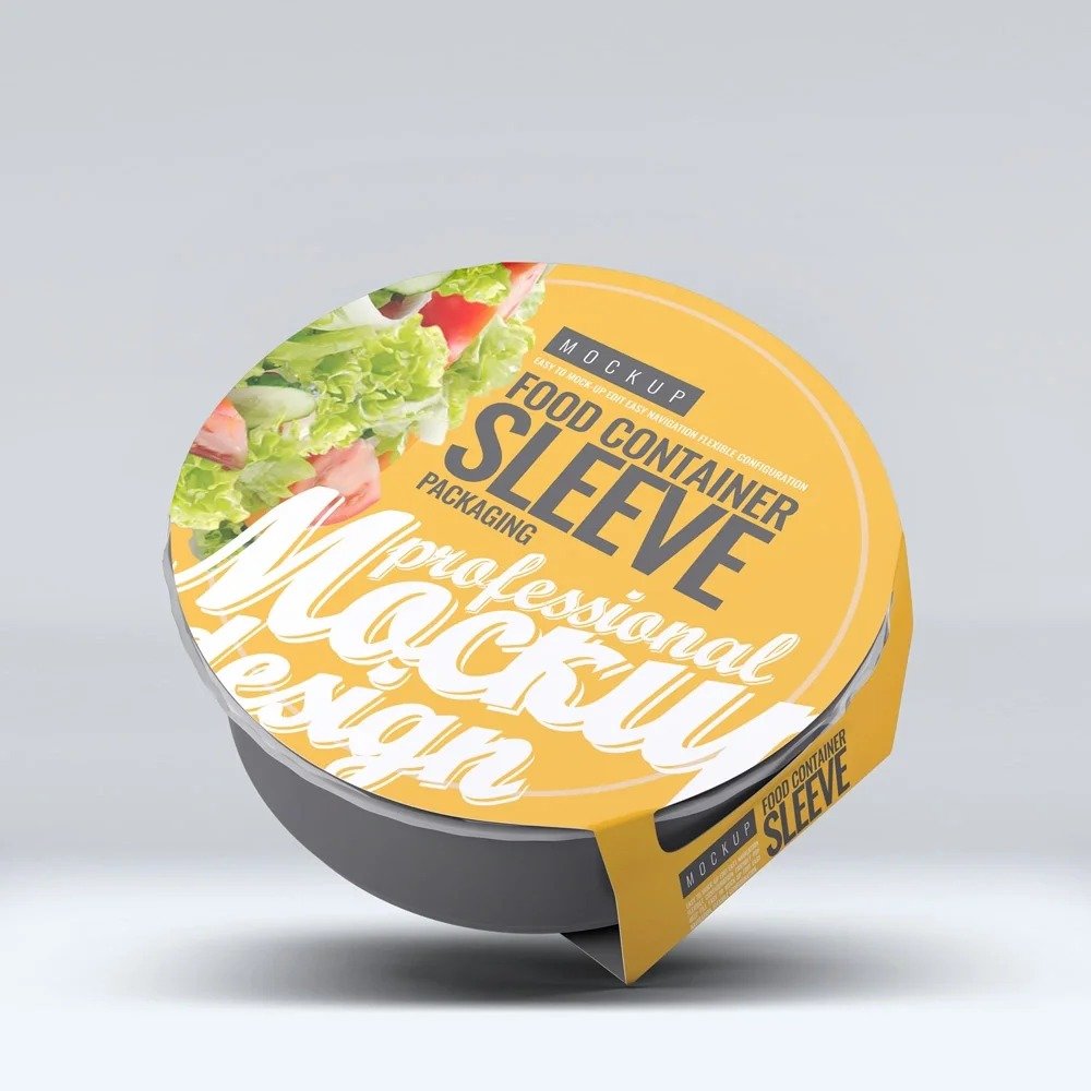 Recyclable Wholesale Food Packaging Box Paper Sleeve for Box Packaging Food Container Sleeve