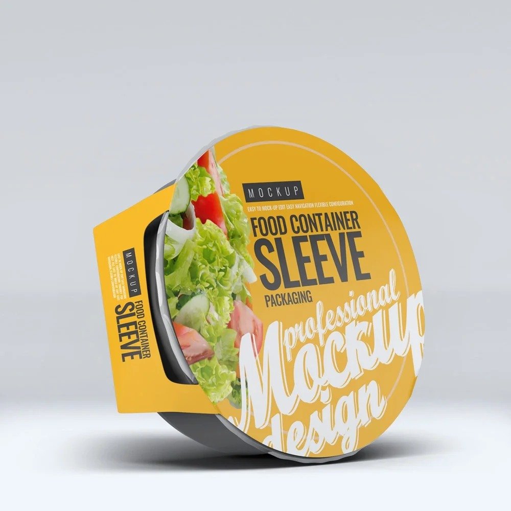 Recyclable Wholesale Food Packaging Box Paper Sleeve for Box Packaging Food Container Sleeve