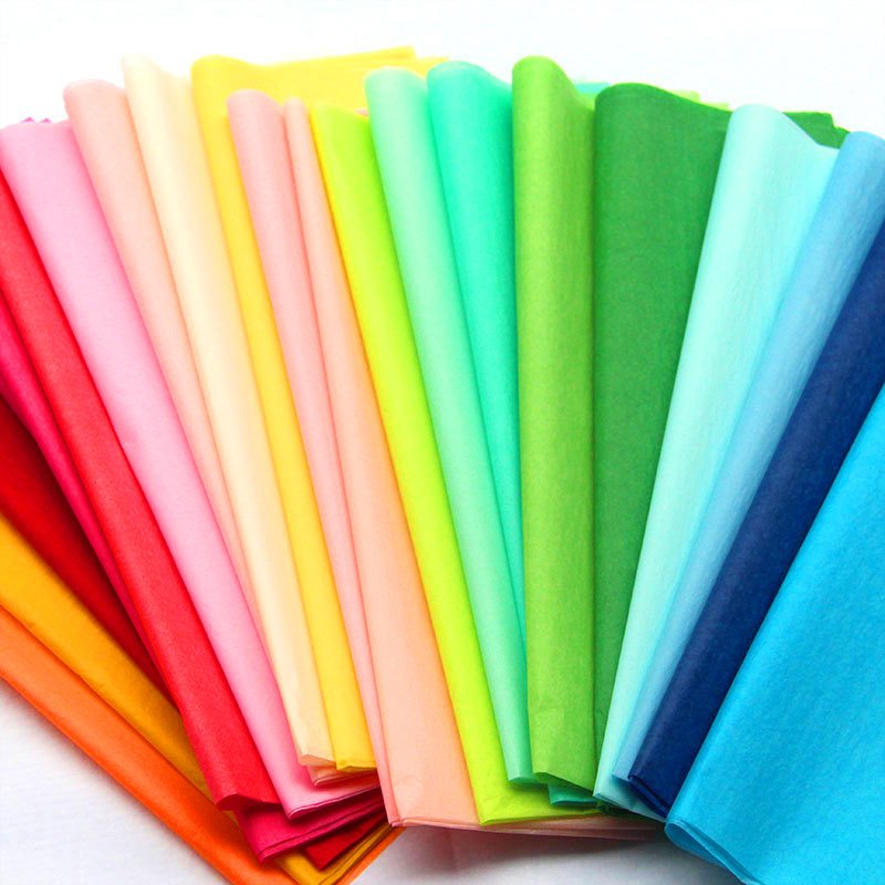paper packaging boxes Colorful Tissue Paper / Gift Wrap / Wrapping Paper Sheets