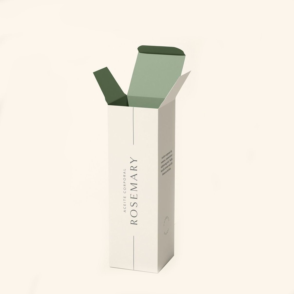 Custom Coated Paper Packaging Box Skin Care Beauty Products Gift Pack Cosmetic Serum Perfume Small Box Packaging