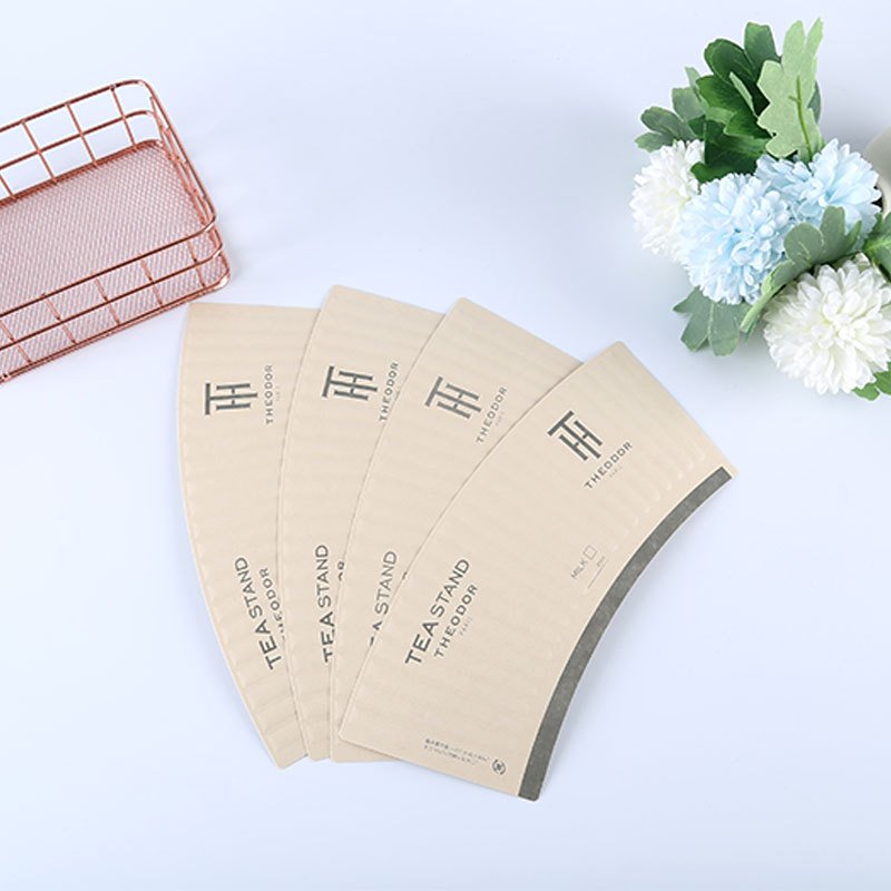 High-end design printed paper cup paper fan roll raw material