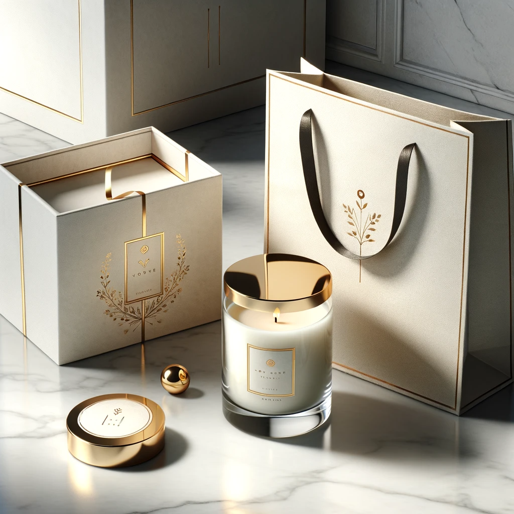 customized branded private label scented candle spiritual gift boxes packaging luxury reusable soy ink aromatherapy set box