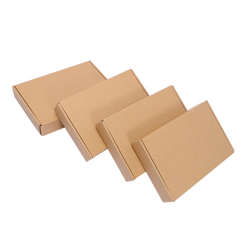 Corrugated Cardboard Ecommerce Packaging Shipping Mailer Boxes Small Brown Kraft Box Packaging Box