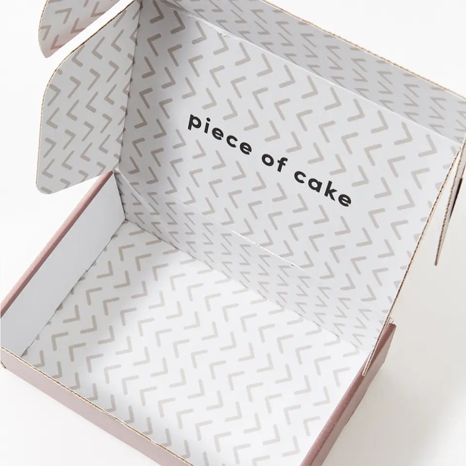 Custom Logo Mailer Box Paper Corrugated Cardboard Packaging Postal Shipping Box Printing