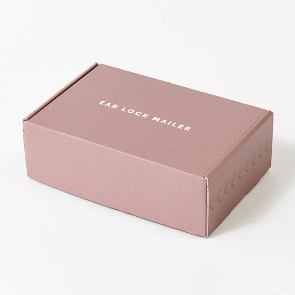 Custom Logo Mailer Box Paper Corrugated Cardboard Packaging Postal Shipping Box Printing