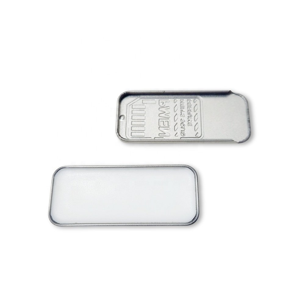 Factory Wholesale Customized High-Grade Luxury Perfume Packaging Carton Tin Box Perfume Bottle Balm Packaging Sliding Tin Box