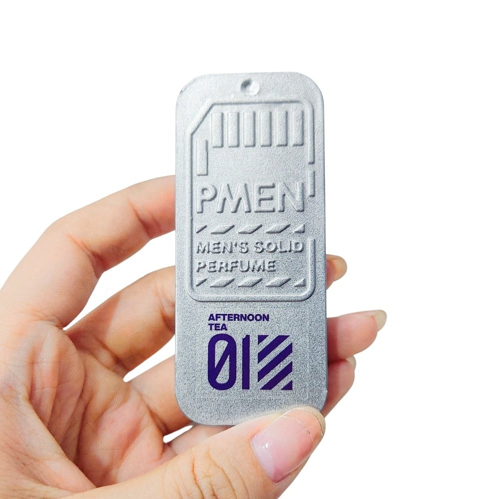 Factory Wholesale Customized High-Grade Luxury Perfume Packaging Carton Tin Box Perfume Bottle Balm Packaging Sliding Tin Box