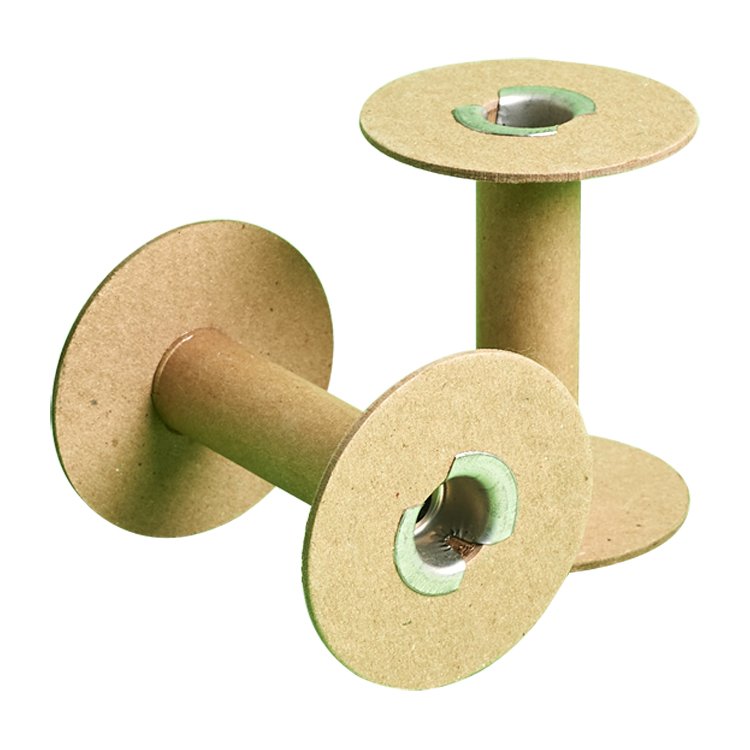 High Quality Filament Cardboard Cable Spool Kraft Paper Material Of 200mm Printing Thread Bobbin Spool Paper Roll