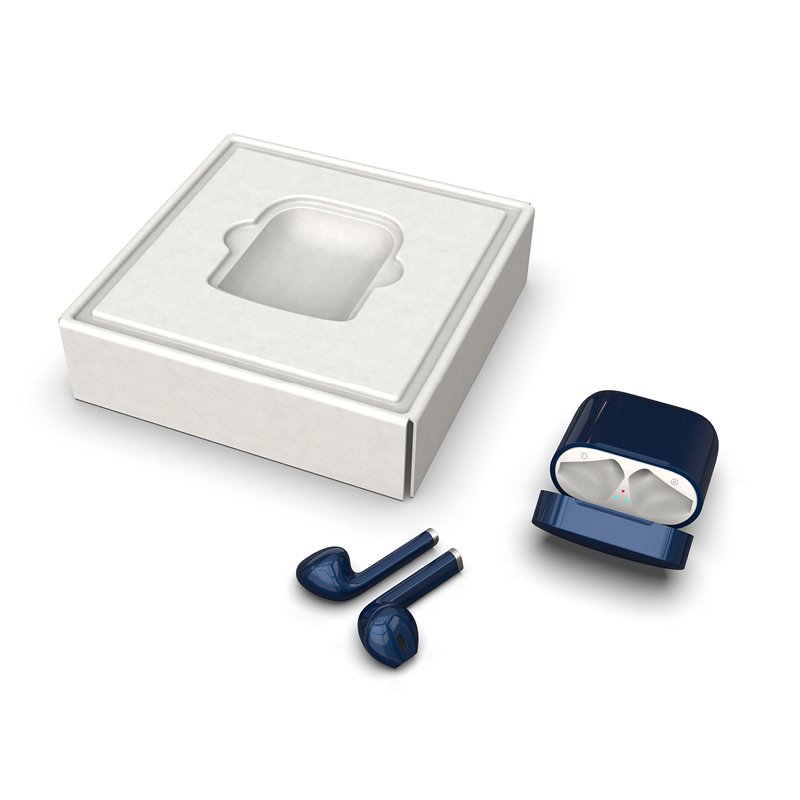 Biodegradable wet press electronic products bagasse pulp tray disposable molded pulp packaging for air pods headset