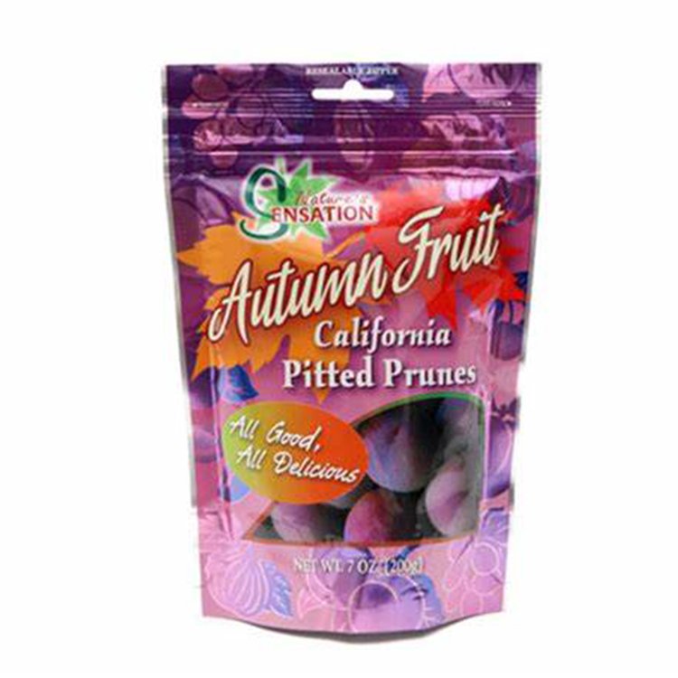 Wholesale Custom Logo Plastic Vacuum Snack Philippine Mango Thai Durian Dried Fruit Package Pouch Dry Food Packaging Bag