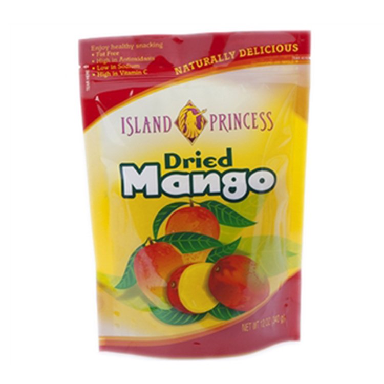Wholesale Custom Logo Plastic Vacuum Snack Philippine Mango Thai Durian Dried Fruit Package Pouch Dry Food Packaging Bag