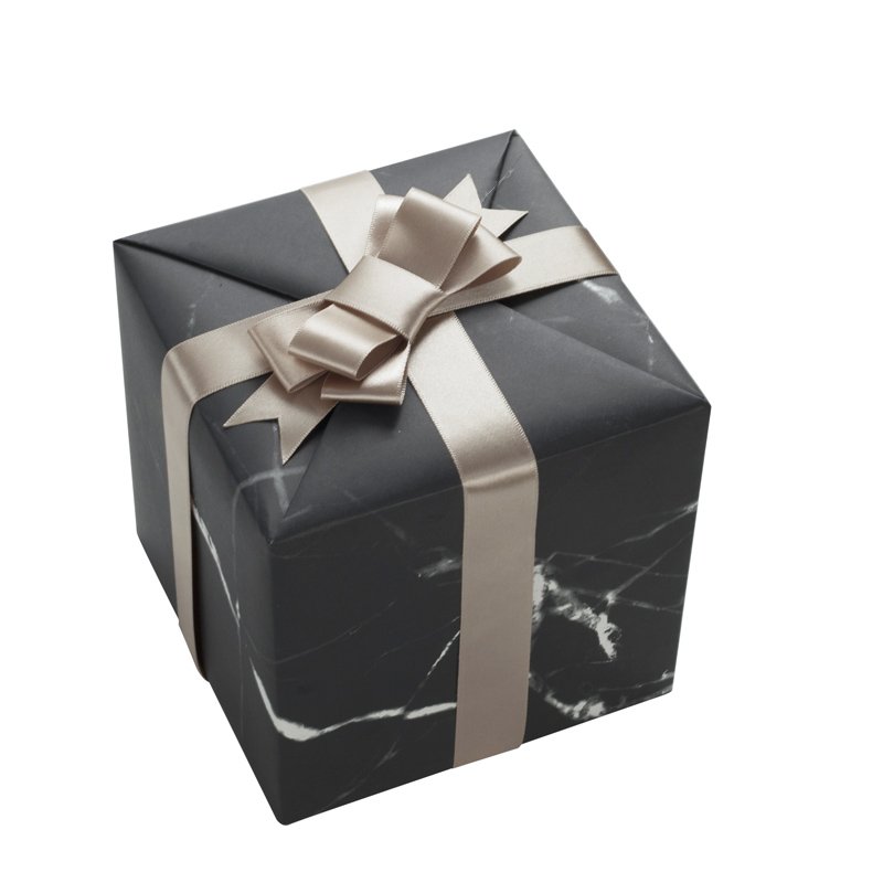Custom Logo 80gsm Uncoated Tissue Paper Marble Roll Flower Patterned Gift Packaging Paper