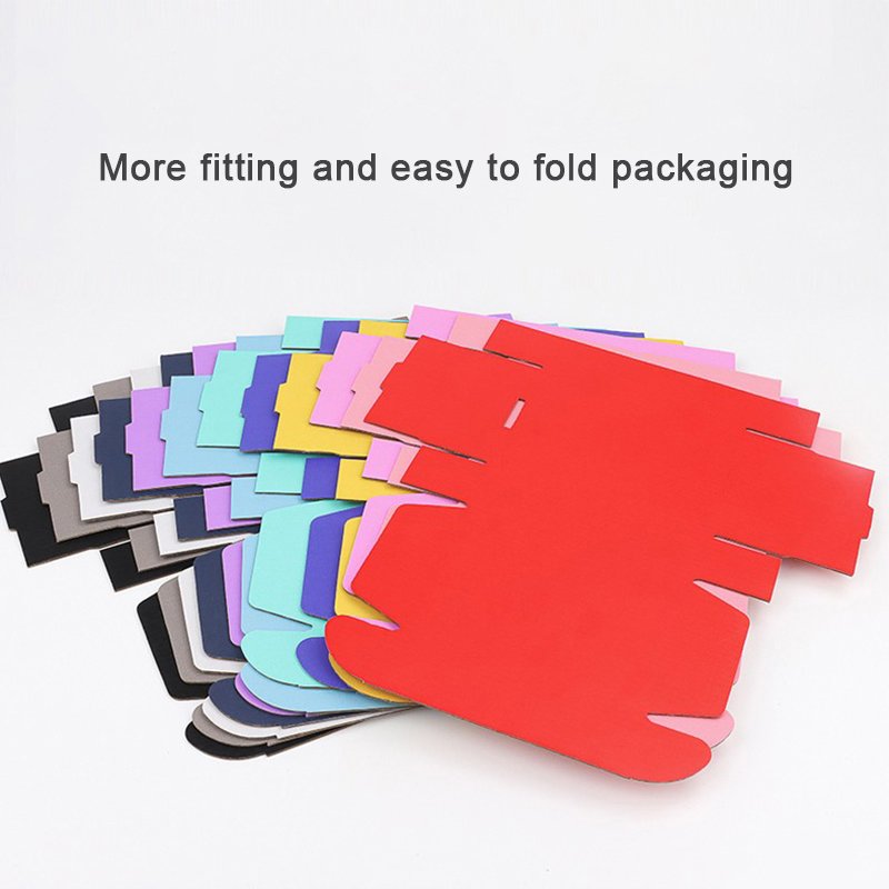 Luxury Custom Pink Black Small Paper Cardboard Corrugated Mailer Shipping Packaging Box Mailing With Logo For Small Business