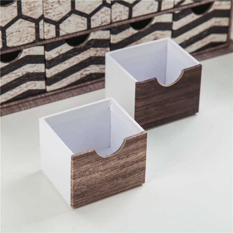 New design jewelry box organizer drawer box packaging advent calendar box with 12 compartments