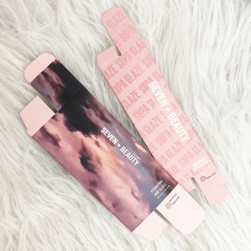 OEM private label lip stick tubes packages paper box lipgloss lip balm custom logo packaging boxes