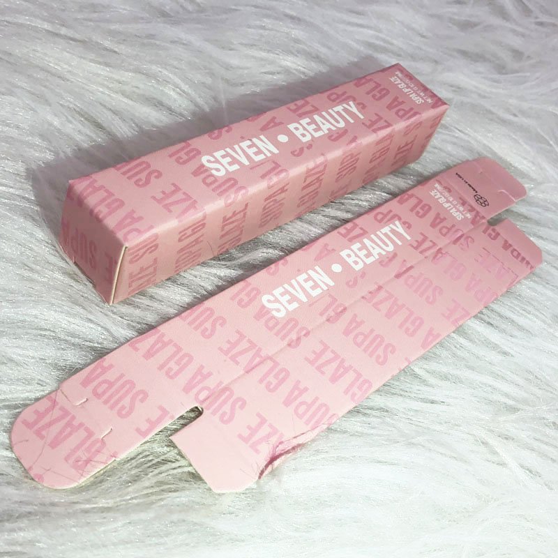 OEM private label lip stick tubes packages paper box lipgloss lip balm custom logo packaging boxes