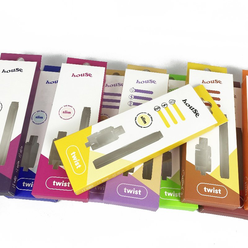 Hot Selling Empty Magnetic Gift Box 1ml Cart Cigarette Paper Box 0.5ml Customized Cartridge Packaging