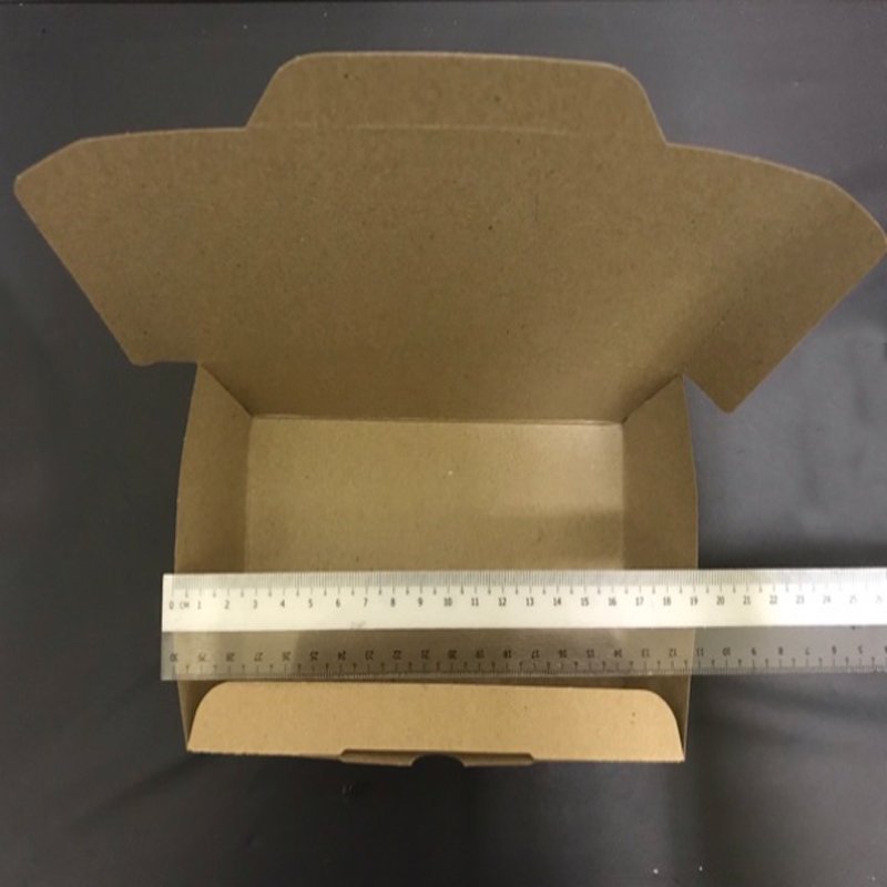 Oil and water resistance Kraft Paper Lunch Box / Take Away Food Packaging Box / Fast food Food Delivery Packaging Paper Box