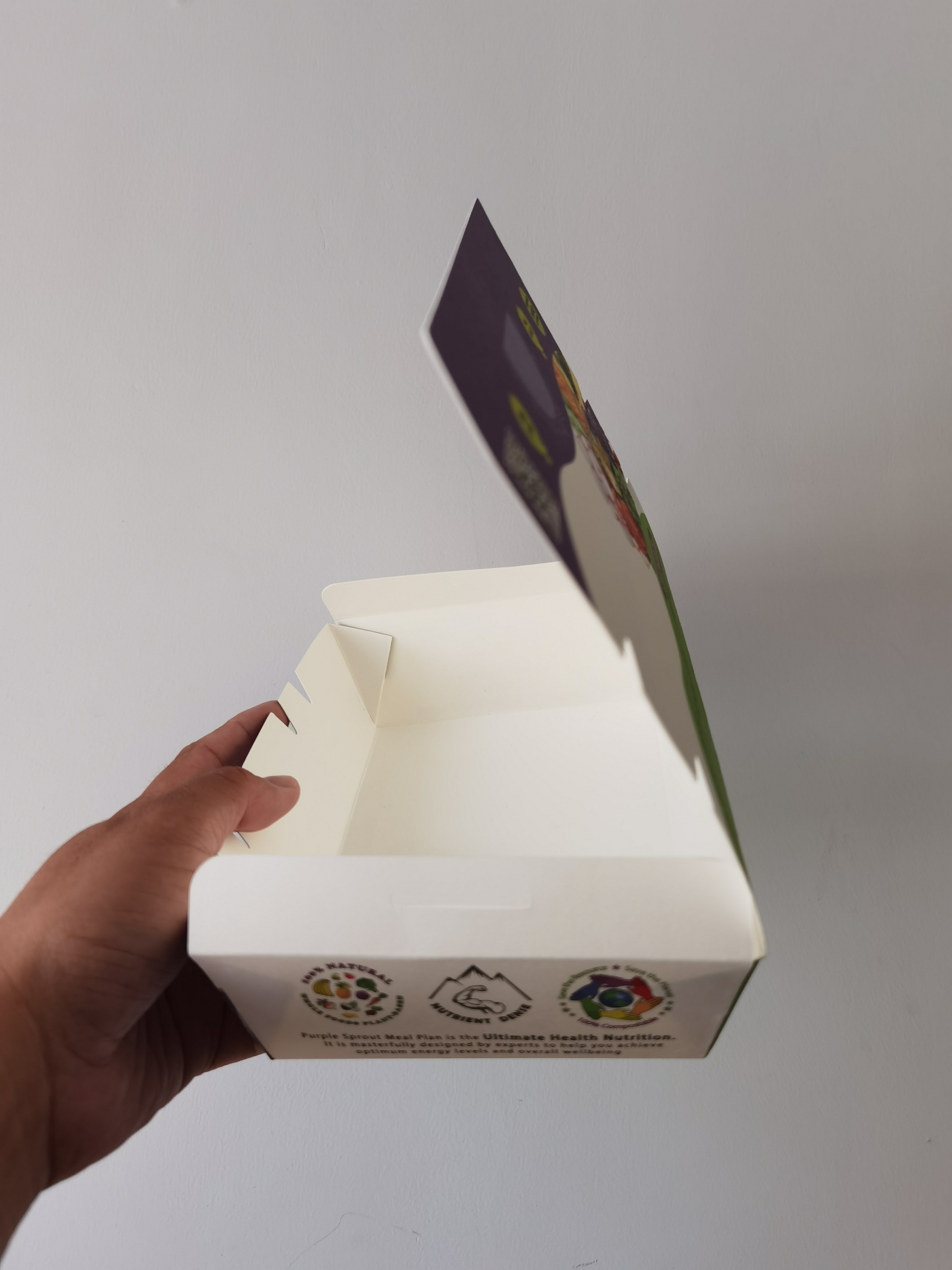 Oil and water resistance Kraft Paper Lunch Box / Take Away Food Packaging Box / Fast food Food Delivery Packaging Paper Box