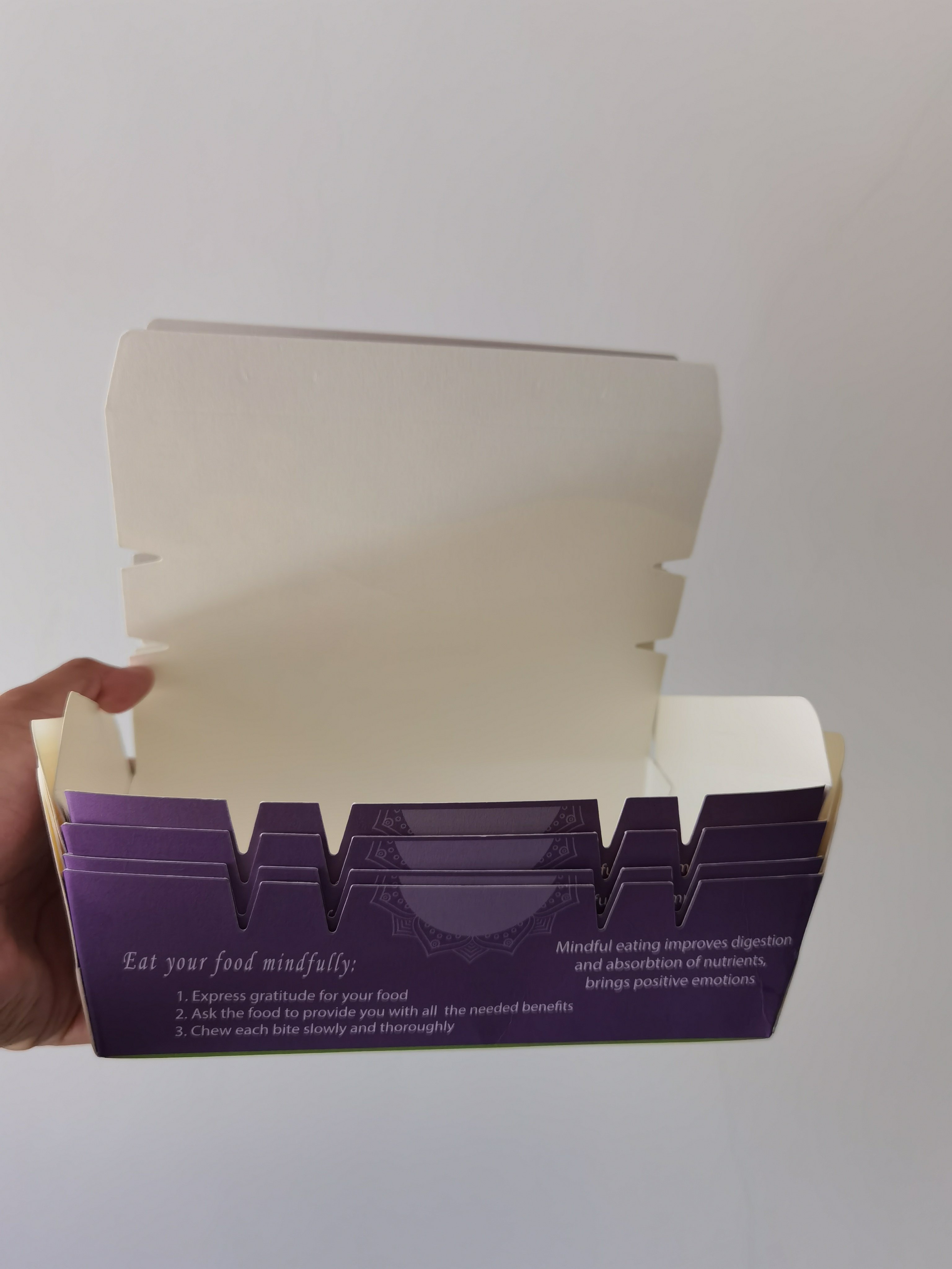 Oil and water resistance Kraft Paper Lunch Box / Take Away Food Packaging Box / Fast food Food Delivery Packaging Paper Box