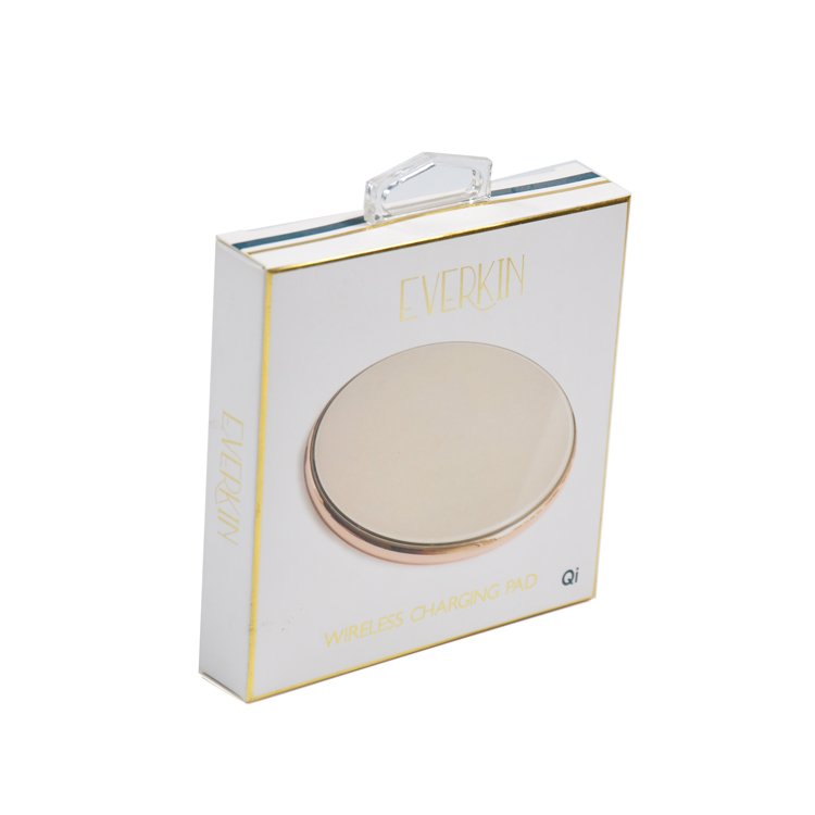 custom paper packaging logo cable packaging box cell phone packaging paper box with handle