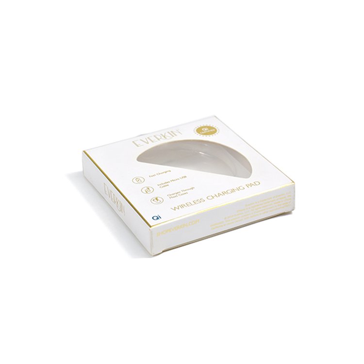 custom paper packaging logo cable packaging box cell phone packaging paper box with handle