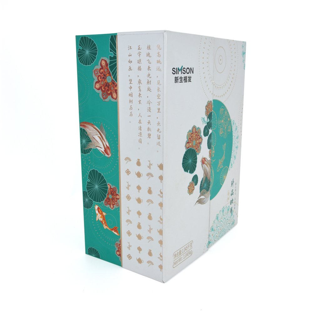 Luxury Custom Logo 3D Design Double Open Craft Skincare Makeup Box Cosmetic Gift Packaging Box For perfume Scented Candle