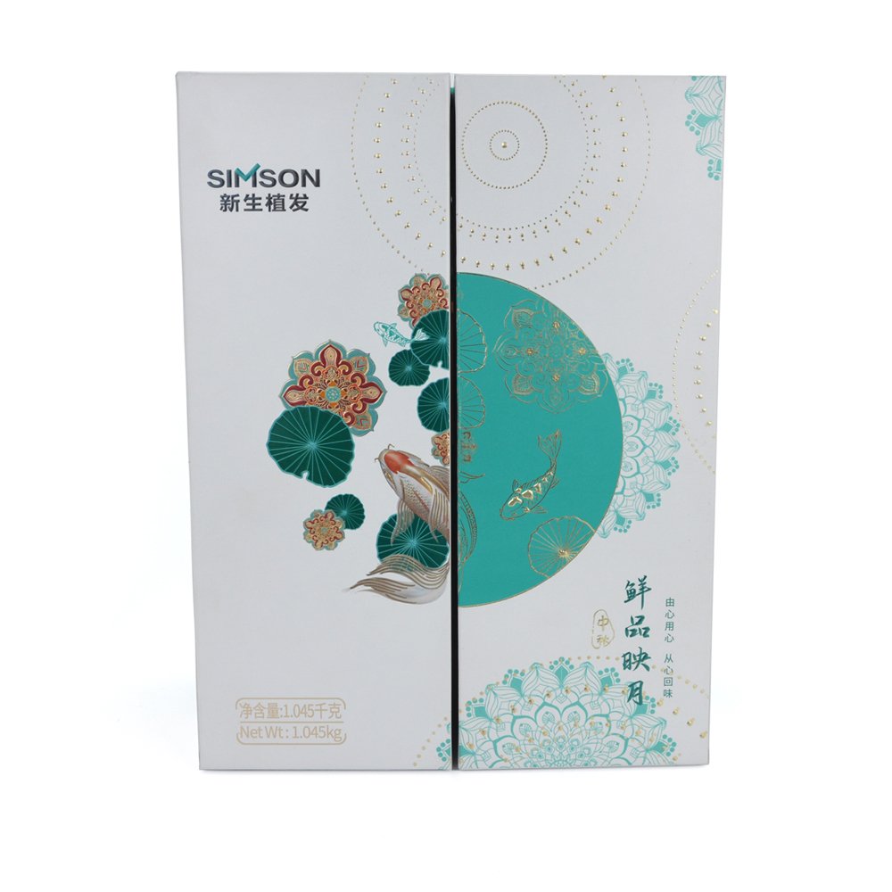 Luxury Custom Logo 3D Design Double Open Craft Skincare Makeup Box Cosmetic Gift Packaging Box For perfume Scented Candle