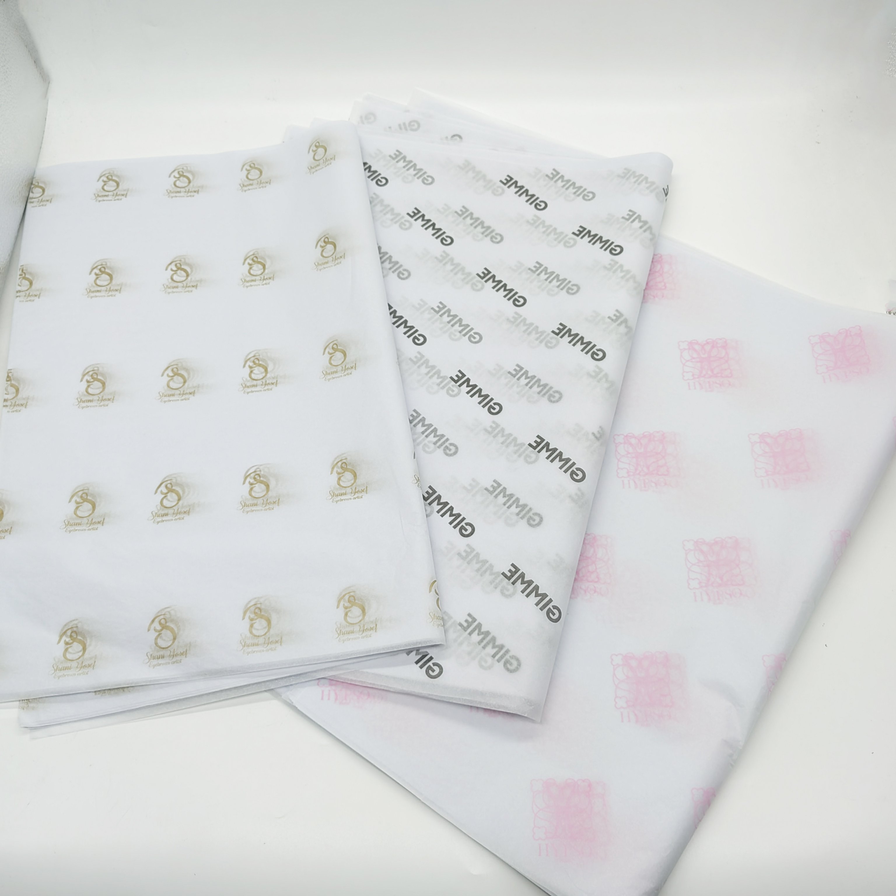 High Quality Wholesale trending product packaging clothes wrapping tissue paper Custom packing paper Printed Logo Wrapping paper