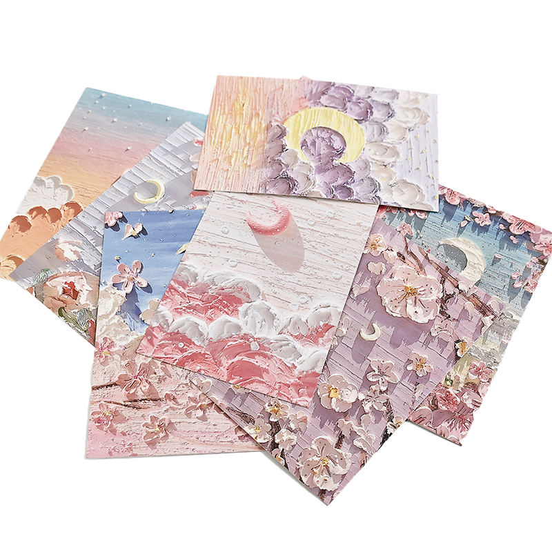 Factory wholesale Custom Design Size Thick Paper Postcard Printing
