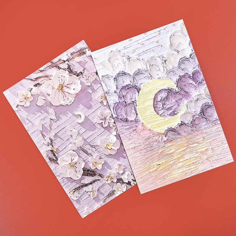 Factory wholesale Custom Design Size Thick Paper Postcard Printing