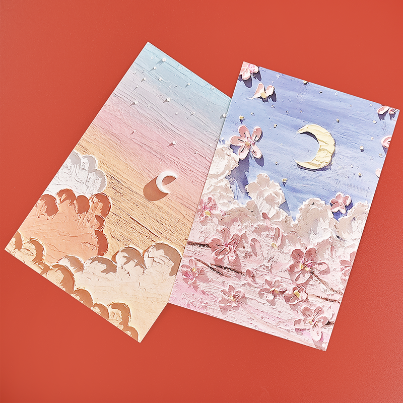 Factory wholesale Custom Design Size Thick Paper Postcard Printing