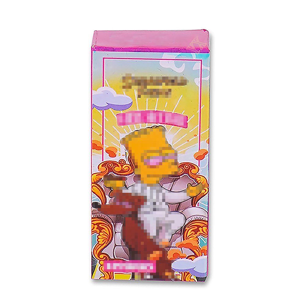 Custom Logo Empty Gift Paper Child Proof 1ml Cartridge Cardboard Packaging Paper Box with Foam