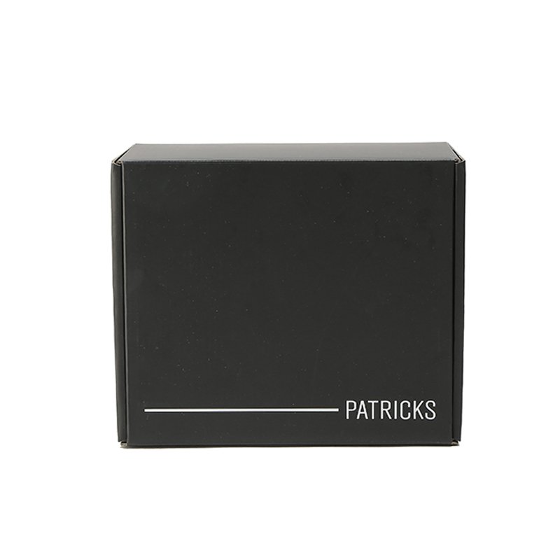 Customized Adhesive Closure Cardboard box Open Out Tear Open Packaging Black Postal Self Sealing Mailer box with Zipper Strip
