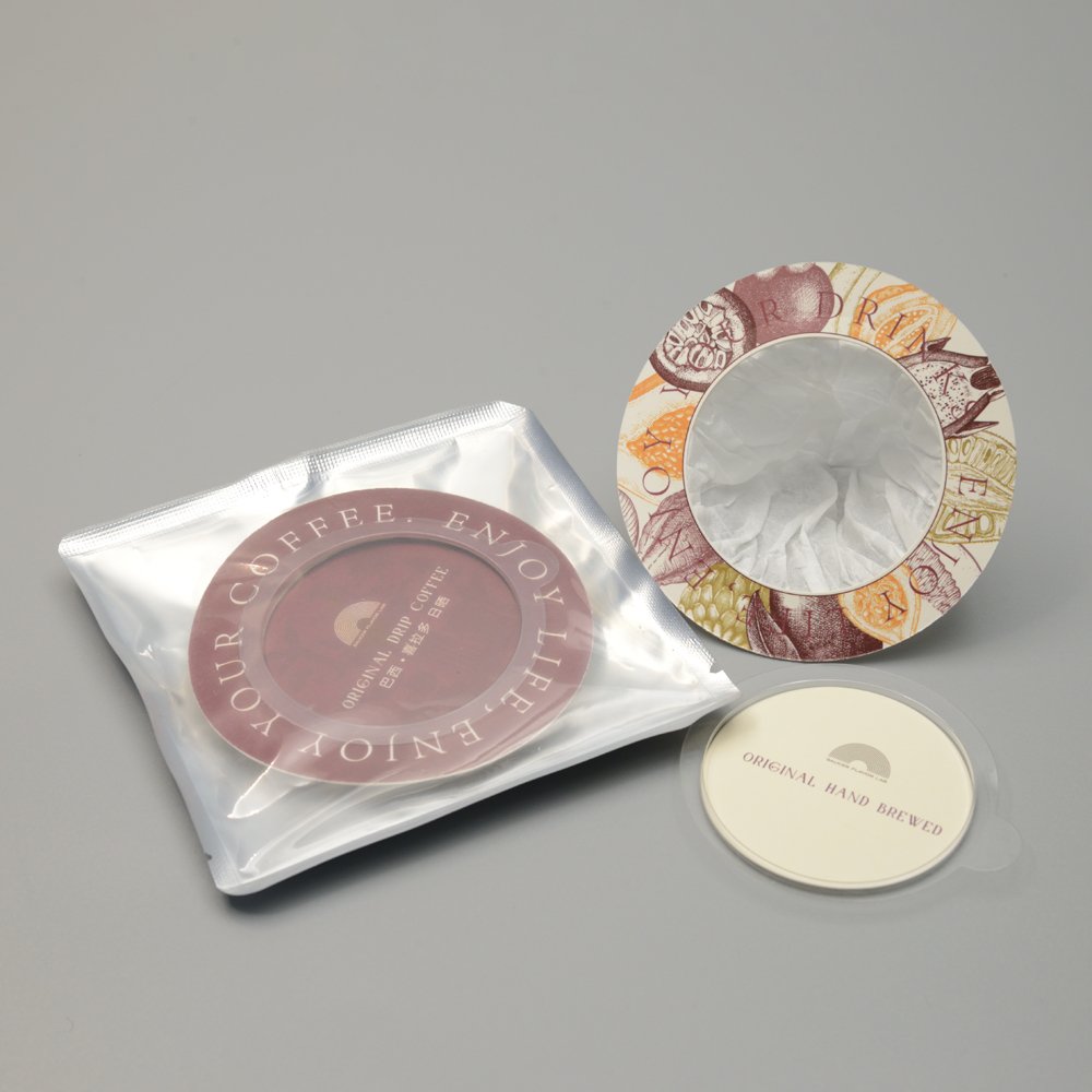 New Arrival Fedora Eco Friendly Material Ufo Flying Saucer Shape Drip Coffee Filter Bag For Office